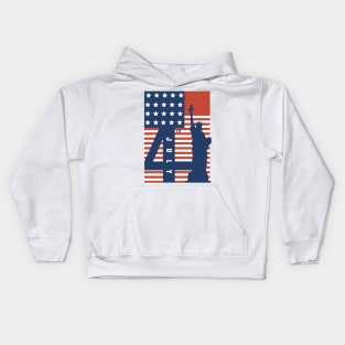 4th July Design Kids Hoodie